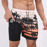 Men's Swim Trunks Quick Dry Swimsuit Beach Shorts